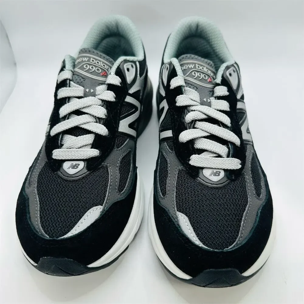New Balance 990v6 FuelCell Black Grey GC990BK6 | Youth 4.5Y / Women’s 6 US | New